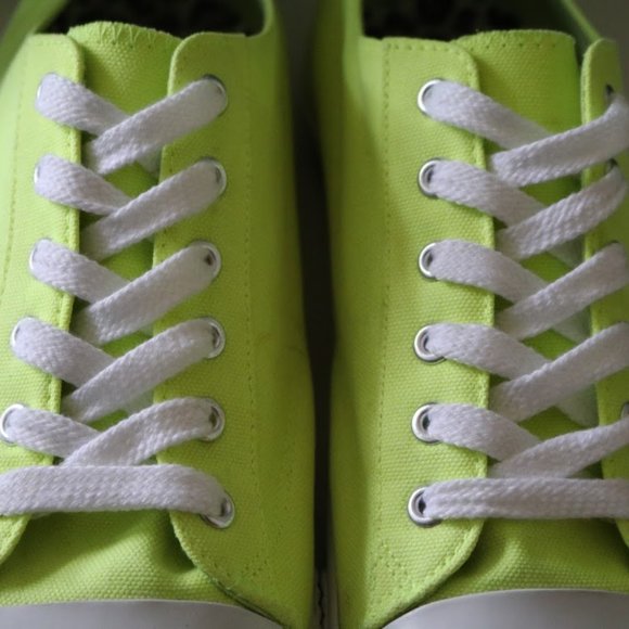 SOLD Unisex Airwalk Neon Canvas Legacee Sneakers - Picture 11 of 16